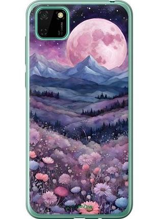 Чохол на huawei y5p ніч місяць арт