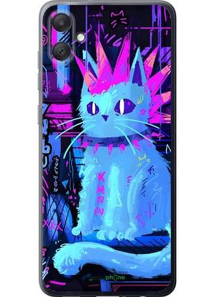 Чехол на samsung galaxy a05 кот панк самсунг а05