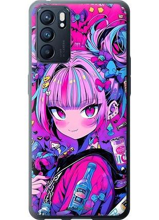 Чехол на oppo reno6 5g аниме милаха
