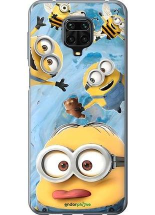 Чехол на xiaomi redmi note 9s миньоны сяоми редми ноут 9с