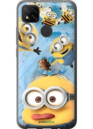Чехол на xiaomi redmi 9c миньоны сяоми редми 9с