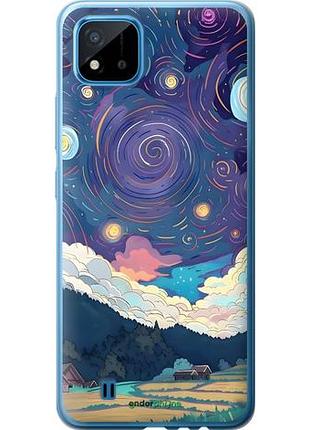 Чехол на realme c11 2021 креатинвый арт риалми с11 2021