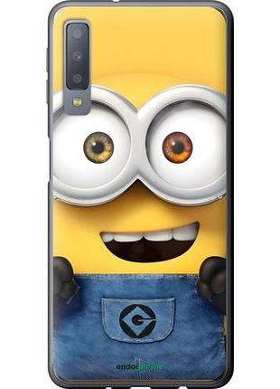 Чехол на samsung galaxy a7 (2018) a750f миньон самсунг а7 (2018) а750ф