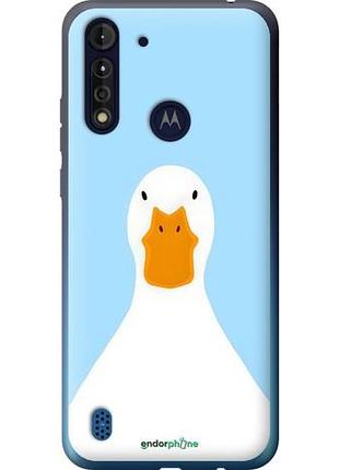 Чехол на motorola g8 power lite гусь моторола г8 повер лайт