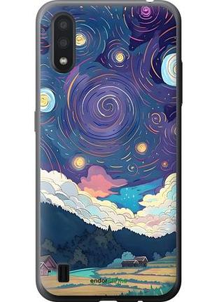 Чехол на samsung galaxy a01 a015f креатинвый арт самсунг а01 а015ф