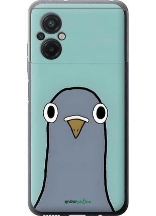 Чехол на xiaomi poco m5 голубь сяоми поко м5