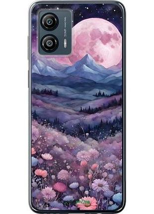 Чохол на motorola moto g53 ніч місяць арт