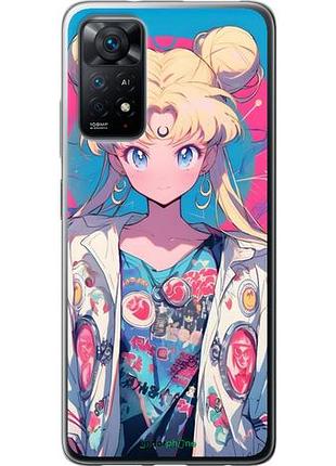 Чехол на xiaomi redmi note 11 сейлор мун 2 сяоми редми ноут 11