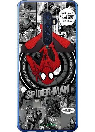 Чехол на oppo reno 2 человек паук, spiderman оппо рено 2