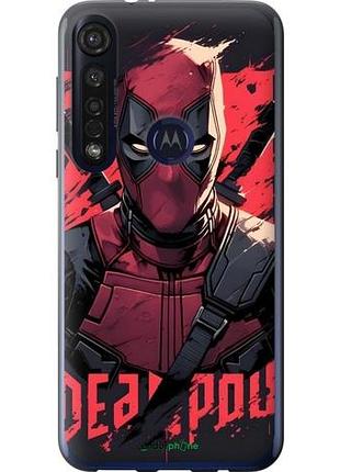 Чехол на motorola g8 plus дэдпул, deadpool моторола г8 плюс