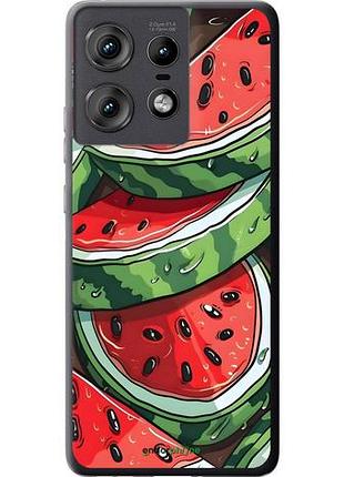 Чехол на motorola edge 50 pro 5g арбуз