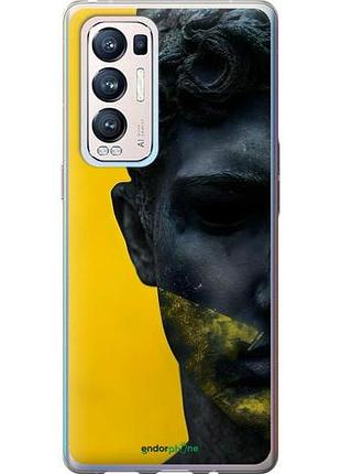 Чехол на oppo reno5 pro plus статуя арт оппо рено5 про плюс