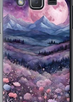 Чехол на samsung galaxy j2 j200h ночь луна арт самсунг й2 й200х