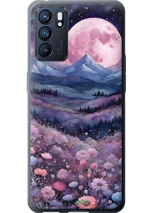 Чехол на oppo reno6 5g ночь луна арт оппо рено6 5г