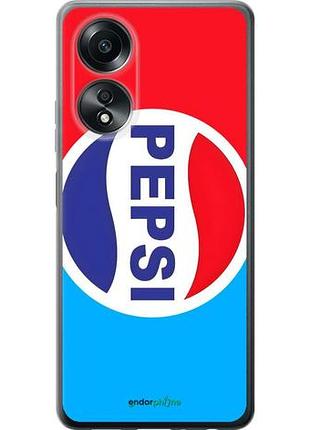 Чехол на oppo a58 4g пепси оппо а58 4г