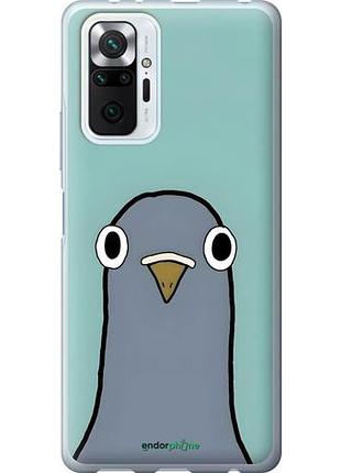 Чохол на xiaomi redmi note 10 pro блакитний