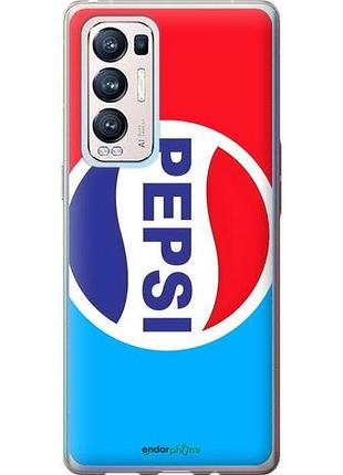 Чехол на oppo reno5 pro plus пепси оппо рено5 про плюс