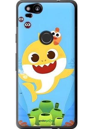 Чохол на google pixel 2 бейбі шарк "6303u-1075-51027"