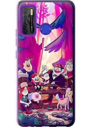 Чехол на tecno camon 15 гравити фолз текно камон 15
