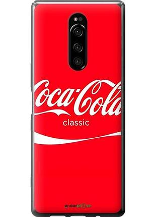 Чехол на sony xperia 1 j9110 кока кола
