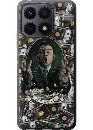 Чехол на huawei honor x8a волк с валл стрит