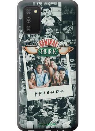 Чехол на samsung galaxy a03s a037f друзья friends самсунг а03с а037ф