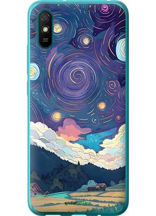 Чехол на xiaomi redmi 9a креатинвый арт сяоми редми 9а
