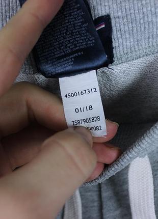 Tommy hilfiger мужские шорты м серый хлопок 6
