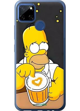 Чехол на realme 7i гомер пиво риалми 7и