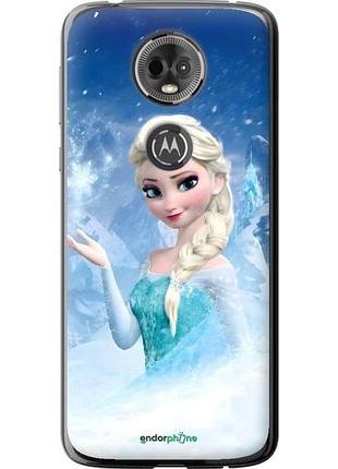 Чехол на motorola moto e5 plus эльза моторола мото е5 плюс