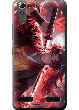 Чехол на lenovo k3 (k30-t) аниме самурай леново к3 (к30-t)