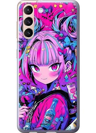 Чехол на samsung galaxy s21 аниме милаха самсунг с21