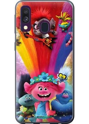 Чехол на samsung galaxy a40 2019 a405f троли самсунг а40 2019 а405ф