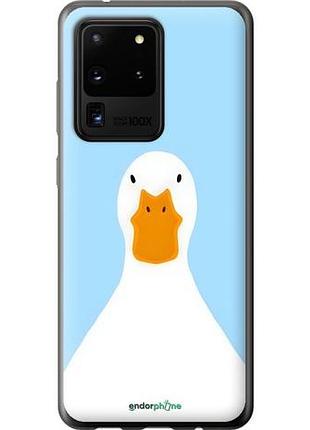 Чехол на samsung galaxy s20 ultra гусь самсунг с20 ультра