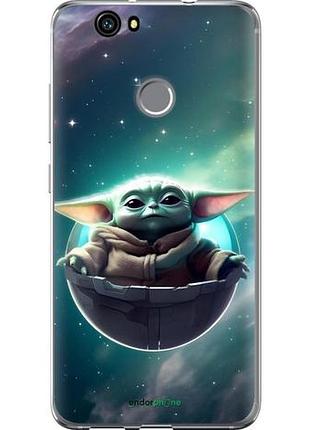 Чехол на huawei nova малыш йода, грогу хуавей нова