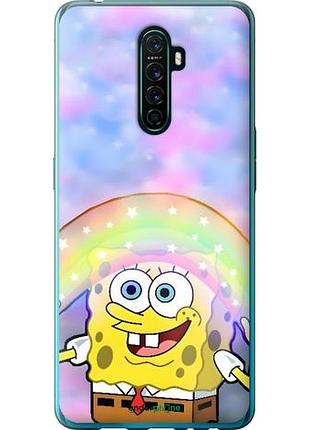 Чехол на oppo reno ace спанч боб, sponge bob оппо рено аce