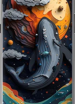 Чехол на samsung galaxy note 2 n7100 кит в космосе самсунг ноут 2 н7100