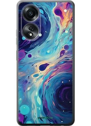 Чохол на oppo a58 4g арт акварель