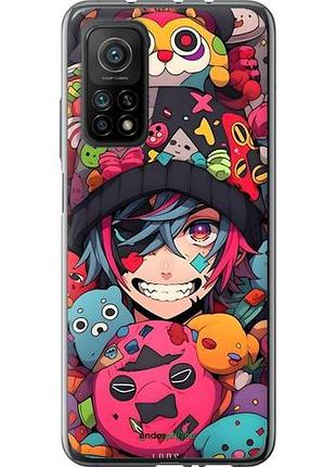 Чехол на xiaomi mi 10t аниме парень