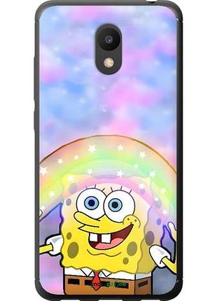 Чехол на meizu m6 спанч боб, sponge bob мейзу м6