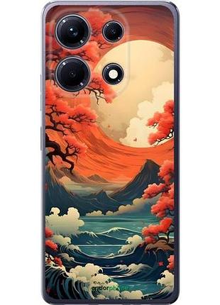 Чехол на infinix note 30 природа японии инфикс ноут 30