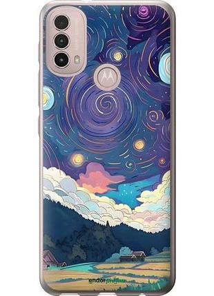 Чохол на motorola e40 креатиновий арт