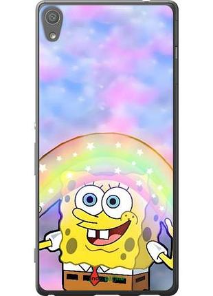 Чехол на sony xperia xa ultra dual f3212 спанч боб, sponge bob сони эксперия ха ультра дуал ф3212
