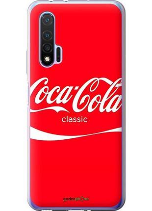 Чехол на huawei nova 6 кока кола хуавей нова 6