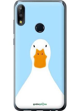 Чехол на asus zenfone max pro m2 zb631kl гусь асус зенфон макс про м2 зетб631кл