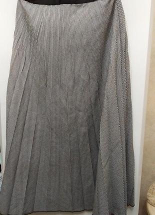 Скидка !!!!стильная  юбка плиссе бренда mango3 фото