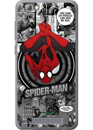 Чехол на zte a610 человек паук, spiderman зте а610