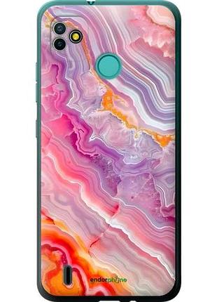 Чехол на tecno pop 5 bd2p мрамор 2