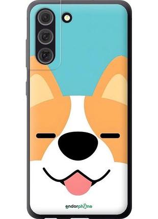 Чехол на samsung galaxy s21 fe корги