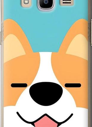 Чехол на samsung galaxy j2 (2016) j210 забавный корги самсунг й2 (2016) й210